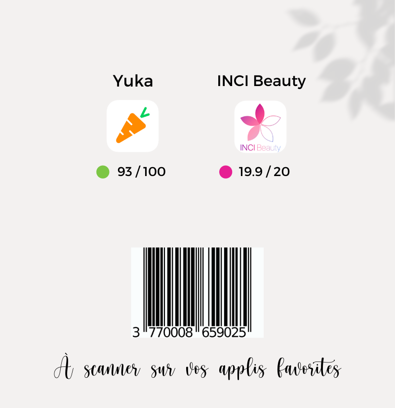 Note Yuka Kit Layering peau mixte-grasse
