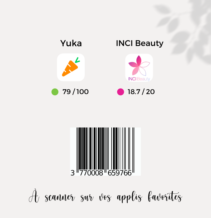 Note Yuka Huile corps coco monoï