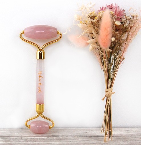 Paima Rouleau jade quartz rose